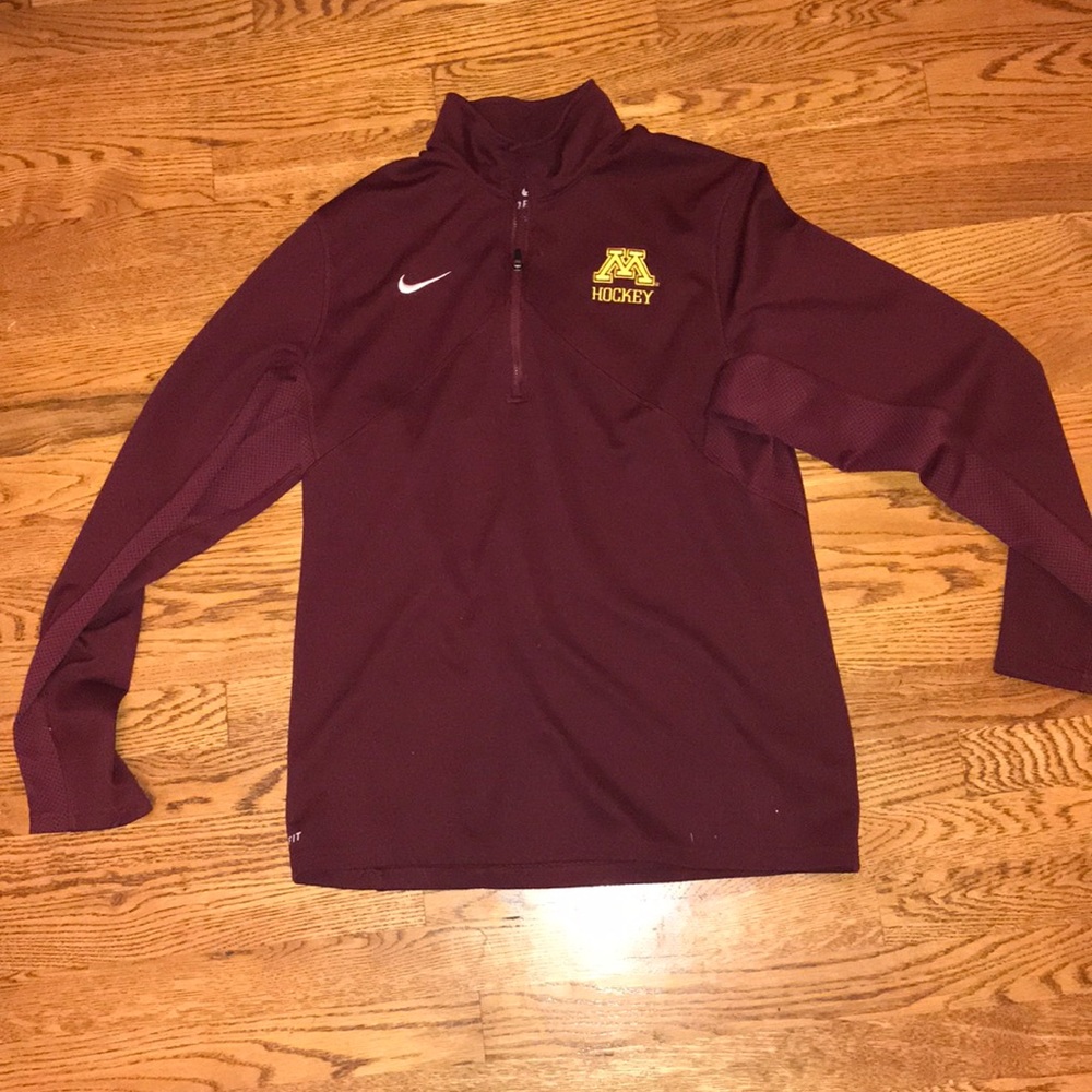 Nike Minnesota Golden Gophers Hockey 1/4 ZIP
